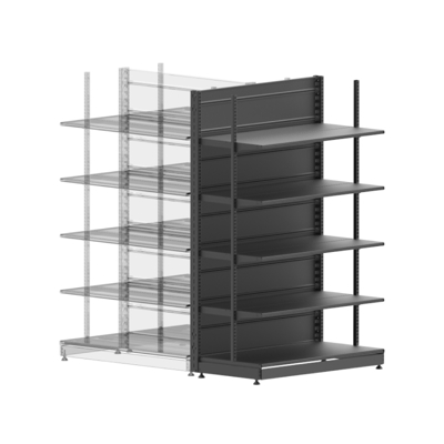 MINIRACK SHELVING UNIT (WITH MIDDLE UPRIGHT) SBP