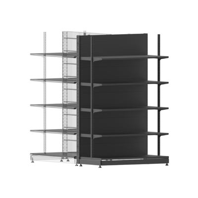 MINIRACK SHELVING UNIT (WITH MIDDLE UPRIGHT) DBP
